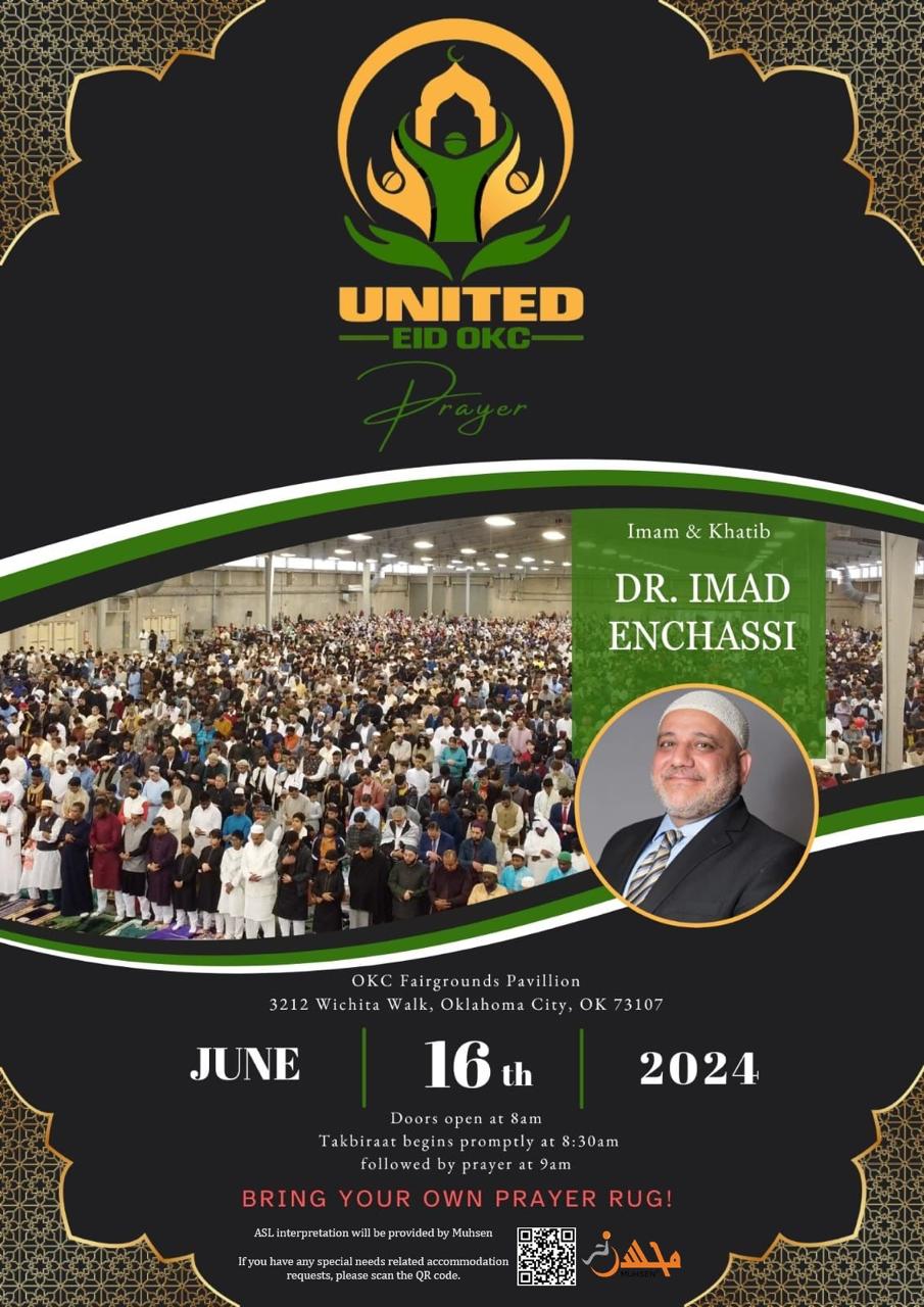Oklahoma Muslims to Mark End of Pilgrimage to Mecca (Hajj) with United Eid Prayer in OKC